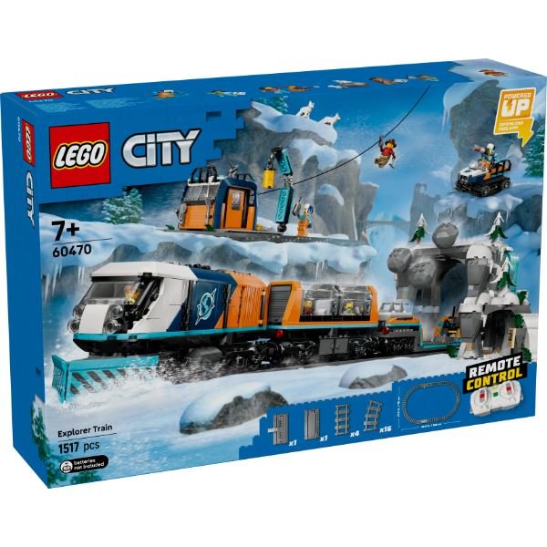 Lego City Explorers' Arctic Polar Express Train 60470 | D&R
