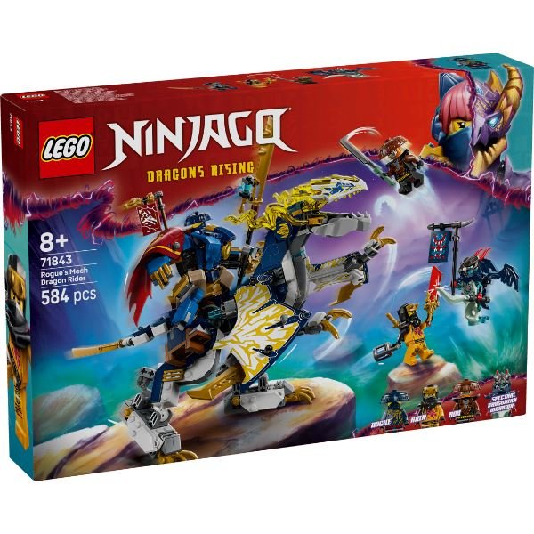 Lego Ninjaco Rogue's Mech Dragon Rider 71843 | D&R