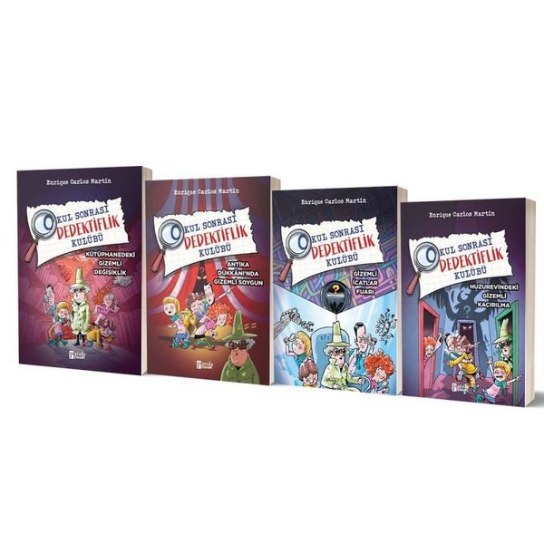 Okul Sonrası Dedektiflik Kulübü Serisi Seti - 4...