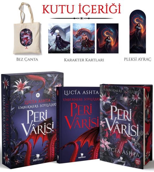 Peri Varisi - Kutulu Set - Kokulu Kitap - Yan B...