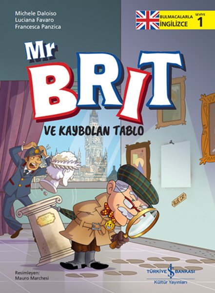 Mr. Brit ve Kaybolan Tablo - Bulmacalarla İngil...