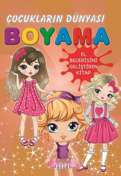 Prenses Kız - Çocukların Dünyası Boyama Kitabı 3