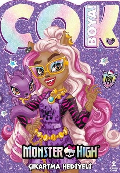 Monster High - Çok Boya! Çıkartma Hediyeli