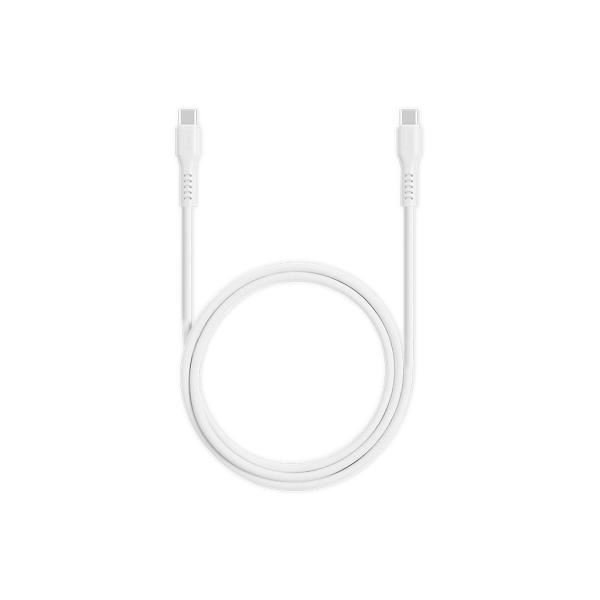Ttec 2DK59B USB-C – USB-C 120 cm 60W PD/QC Hızlı Şarj/Data Kablosu Beyaz
