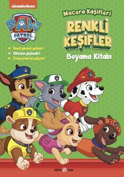 Paw Patrol - Macera Kaşifleri Renkli Keşifler B...