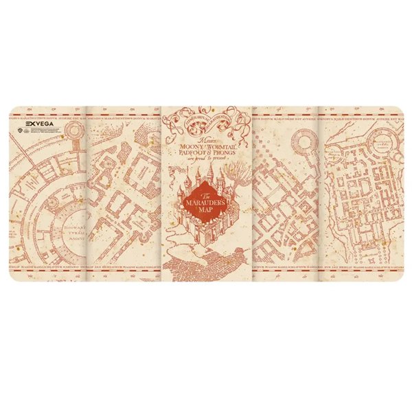 Exvega Harry Potter Marauders Map Mousepad Xxl