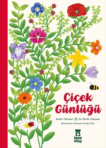 Çiçek Günlüğü - Bez Ciltli