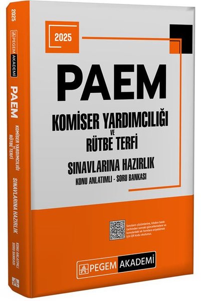 2025 PAEM Komiser Yardımcılığı ve Rütbe Terfi S...