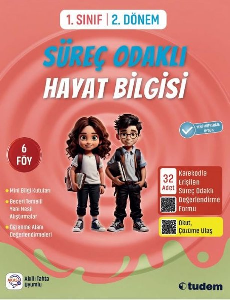 1. Sınıf 2. Dönem Süreç Odaklı - Hayat Bilgisi
