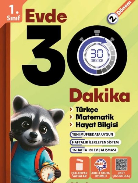 1. Sınıf 2. Dönem Evde 30 Dakika