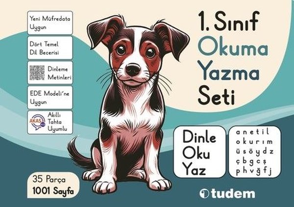 1. Sınıf Okuma - Yazma Seti - Kutulu (Dinle - Oku - Yaz)