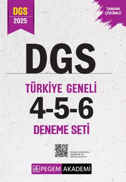 2025 DGS Tamamı Çözümlü Türkiye Geneli 4 - 5 - ...