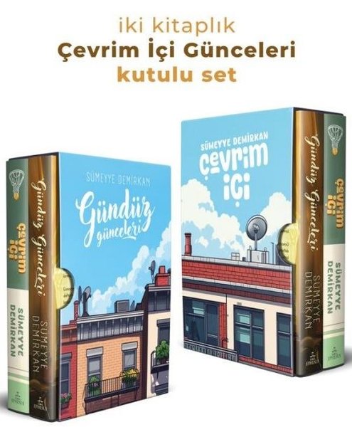 Çevrim İçi Günceleri Seti - 2 Kitap Takım - Kutulu