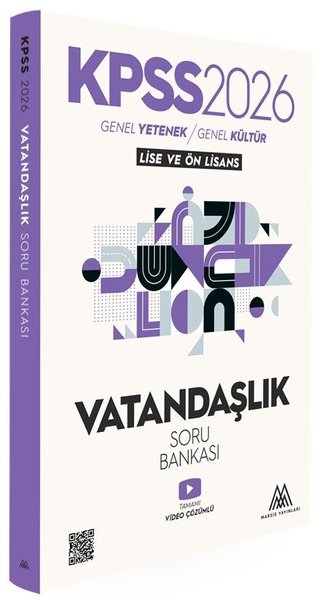 2026 KPSS Vatandaşlık Soru Bankası