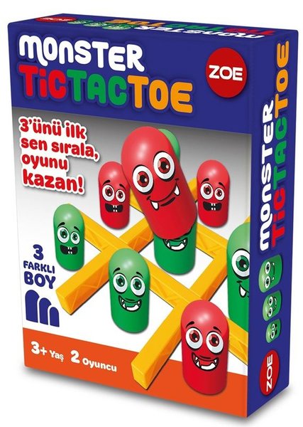 Ks Games Zoe Monster Tic Tac Toe | D&R Ks Games Zoe Monster Tic Tac Toe | D&R