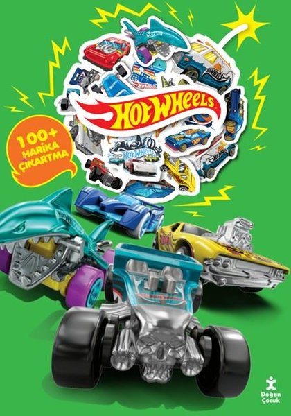 Hot Wheels Boyama Kitabı Çıkartma Bombası 100 +...