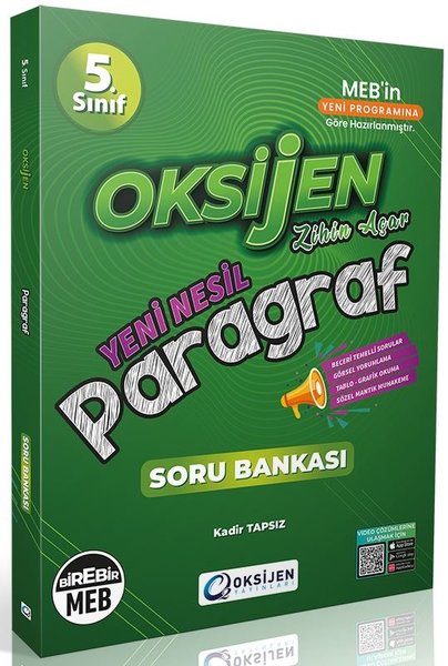 Oksijen 5. Sınıf Paragraf Soru Bankası
