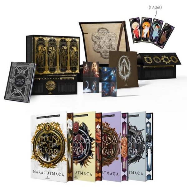 Medusa'nın Ölü Kumları Serisi - Hediyeli Yan Bo...