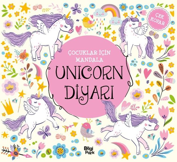 Unicorn Diyarı - Çocuklar İçin Mandala