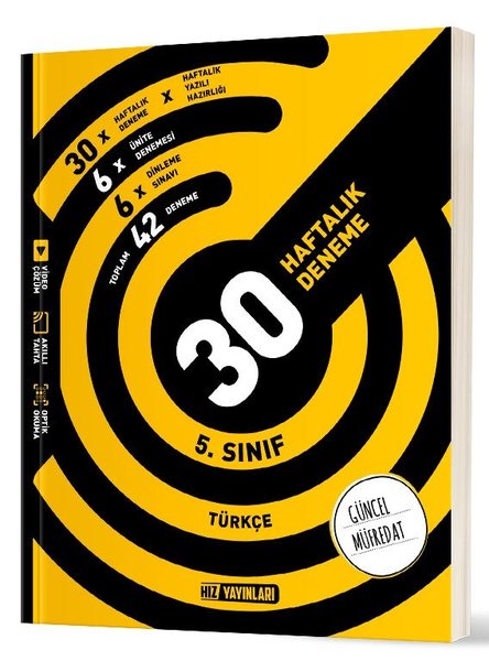 5. Sınıf Türkçe Haftalık Deneme