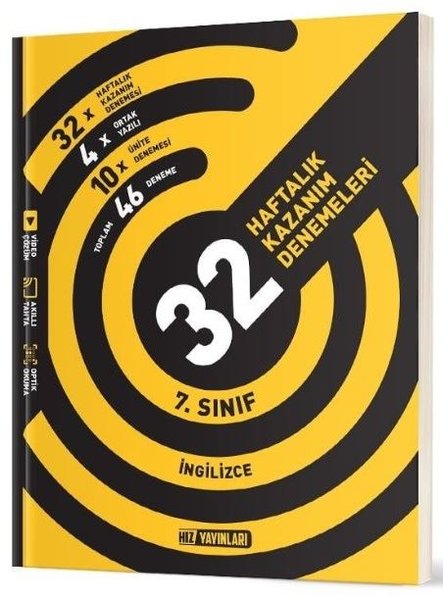 7. Sınıf İngilizce Haftalık Deneme