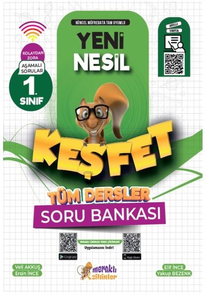 Yeni Nesil Keşfet 1. Sınıf Tüm Dersler Soru Ban...