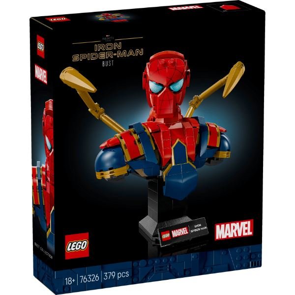 Lego Marvel Iron Spider-Man Bust 76326 | D&R