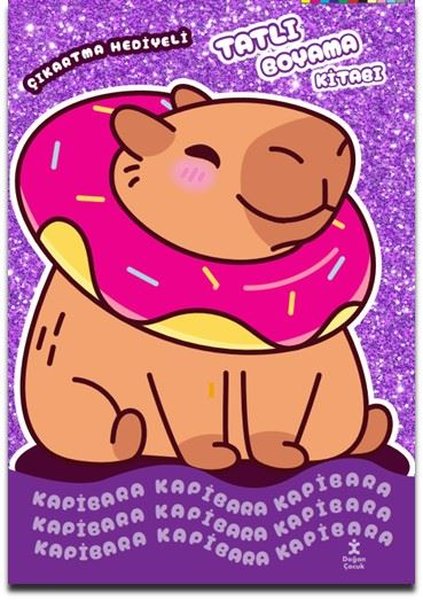 Kapibara - Tatlı Boyama Kitabı