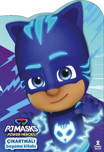 Pjmasks Power Heroes - Çıkartmalı Boyama Kitabı