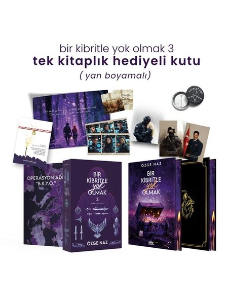 Bir Kibritle Yok Olmak 3 - Tek Kitaplık Hediyel...