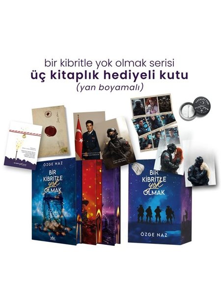 Bir Kibritle Yok Olmak Serisi Seti - 3 Kitap Ta...