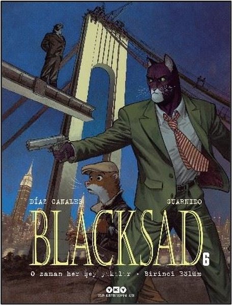 Blacksad 6. Cilt - O Zaman Her Şey Yıkılır - Bi...