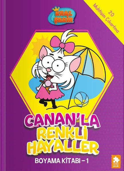 Kral Şakir - Cananla Renkli Hayaller Boyama Kit...