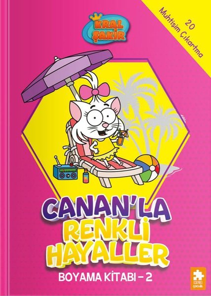Kral Şakir - Cananla Renkli Hayaller Boyama Kit...