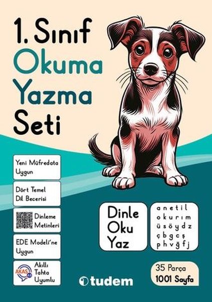 1. Sınıf Okuma Yazma Seti (Dinle - Oku - Yaz)