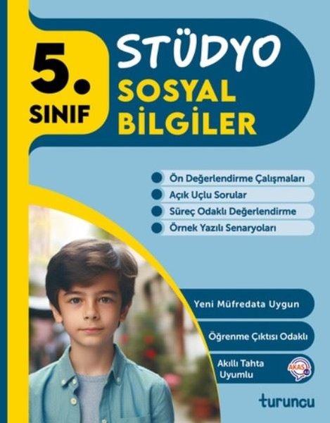 5. Sınıf Sosyal Bilgiler Stüdyo Turuncu