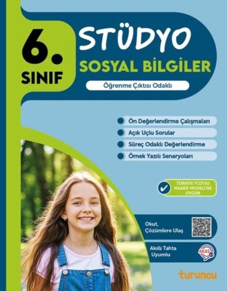 6. Sınıf Sosyal Bilgiler Stüdyo Turuncu