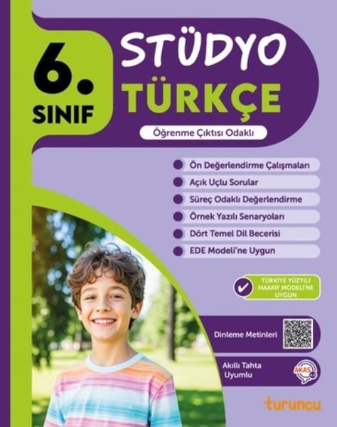 6. Sınıf Türkçe Stüdyo Turuncu