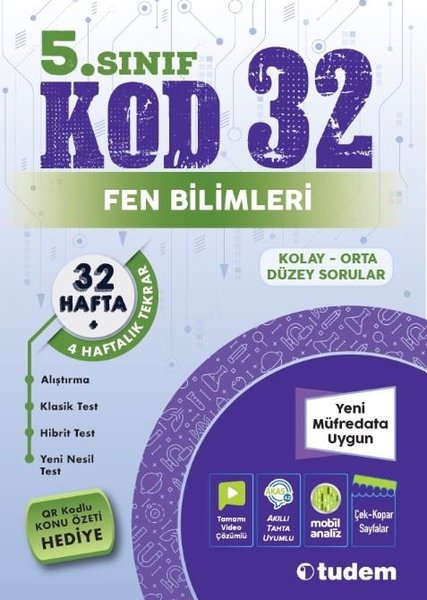 5. Sınıf Fen Bilimleri Kod 32