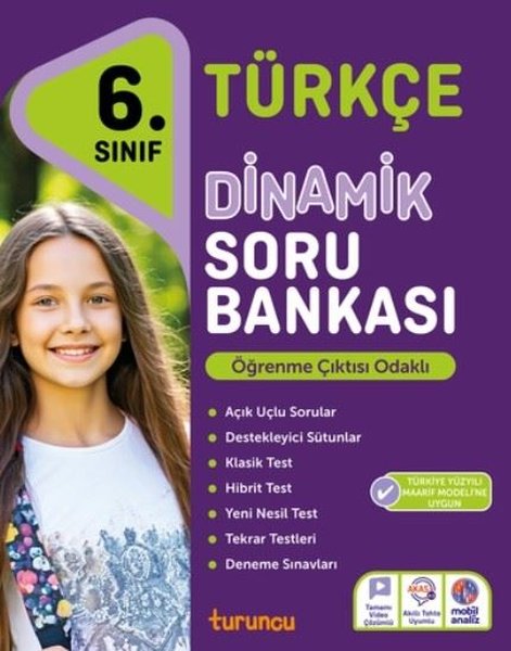 6. Sınıf Türkçe Dinamik Soru Bankası Turuncu