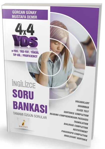 4x4 YDS İngilizce Soru Bankası - Tamamı Özgün S...