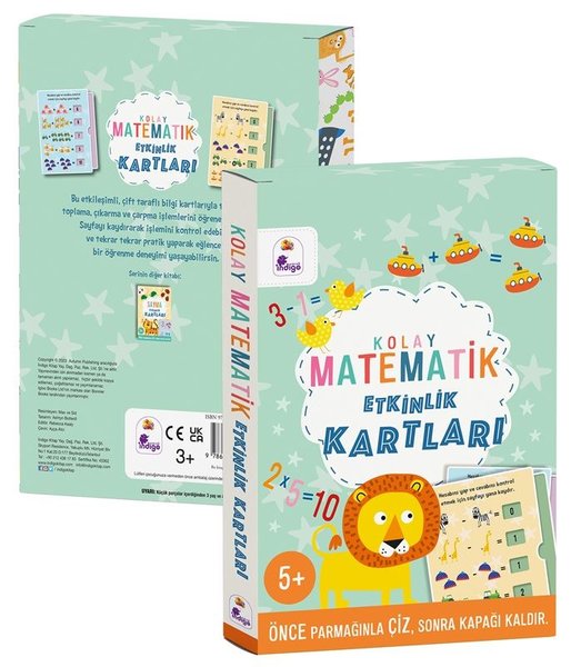 Kolay Matematik Etkinlik Kartları
