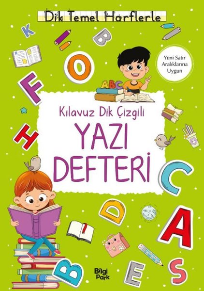 Kılavuz Dik Çizgili Yazı Defteri - Büyük Boy - ...