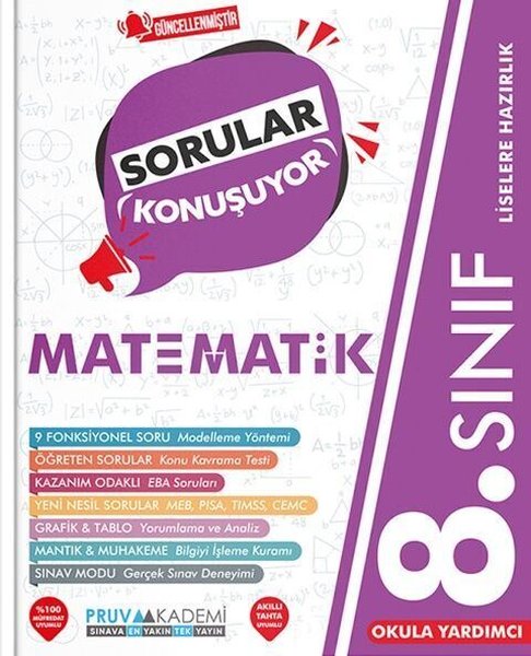 8. Sınıf Matematik Sorular Konuşuyor Soru Bankası
