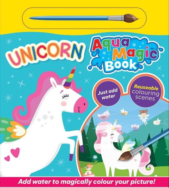Unicorns Aqua Magic Book