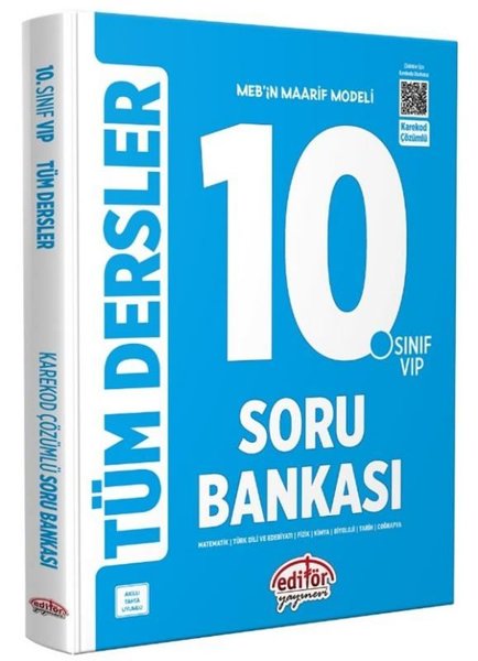 10. Sınıf VIP Tüm Dersler Soru Bankası