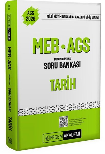 2026 MEB - AGS Soru Bankası Tamamı Çözümlü Tarih
