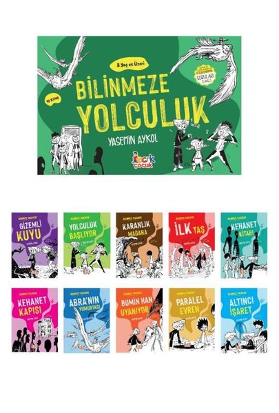 Bilinmeze Yolculuk Seti - 10 Kitap Takım