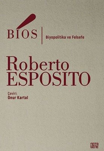 Bios - Biyopolitika ve Felsefe