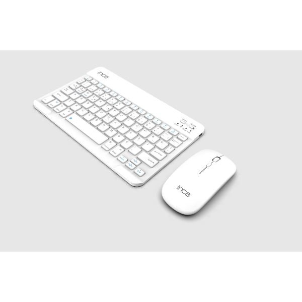 Inca IBK-562B Bluetooth Klavye & Mouse Set Beyaz